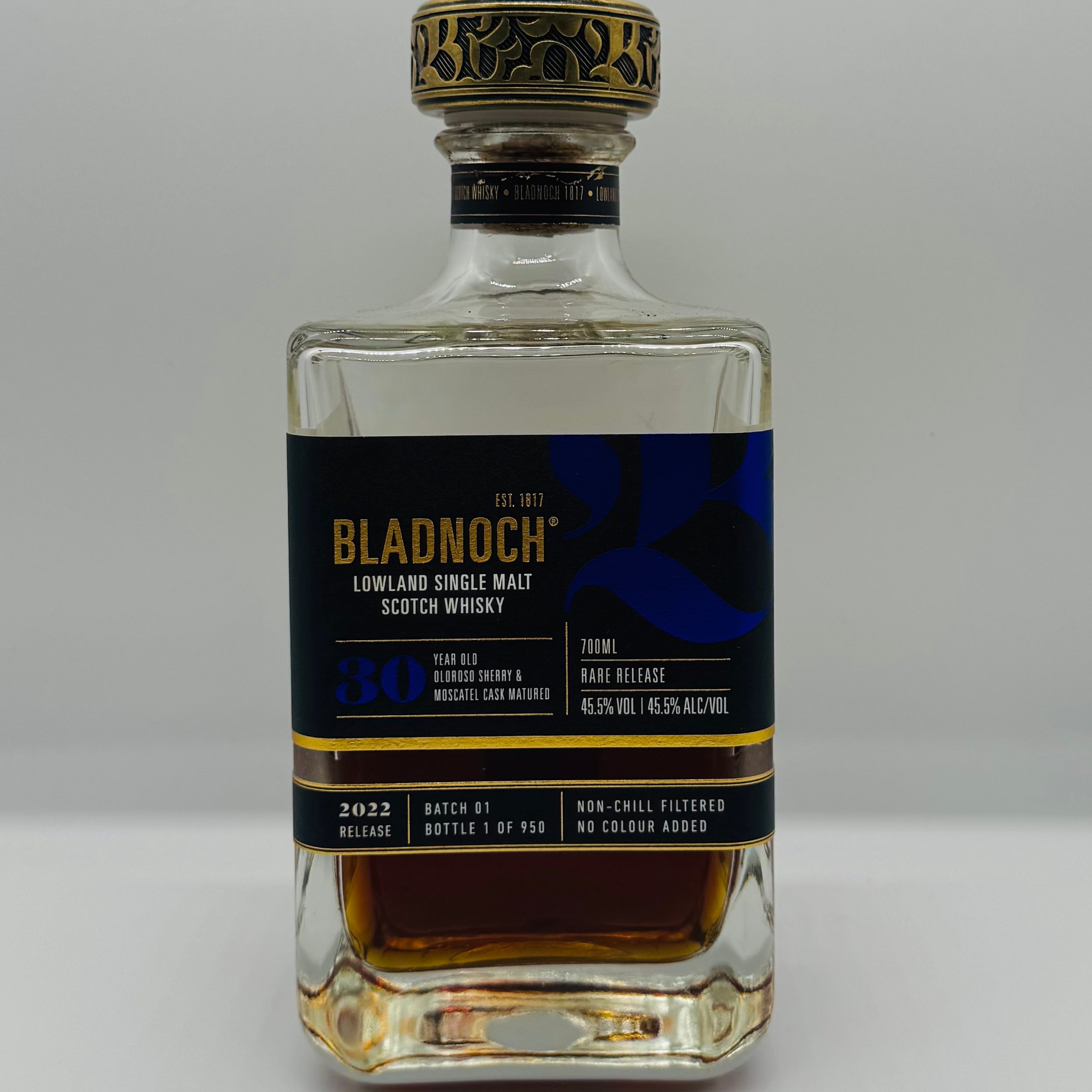 Bladnoch 30y 2022 release (30ml,45.5%)