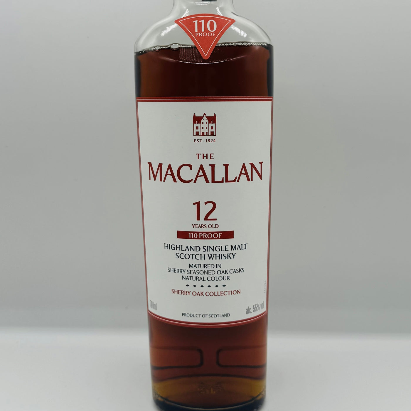 Macallan 12y 110 Proof (30ml,55%)