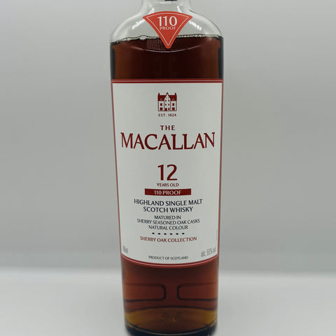 Macallan 12y 110 Proof (30ml,55%)