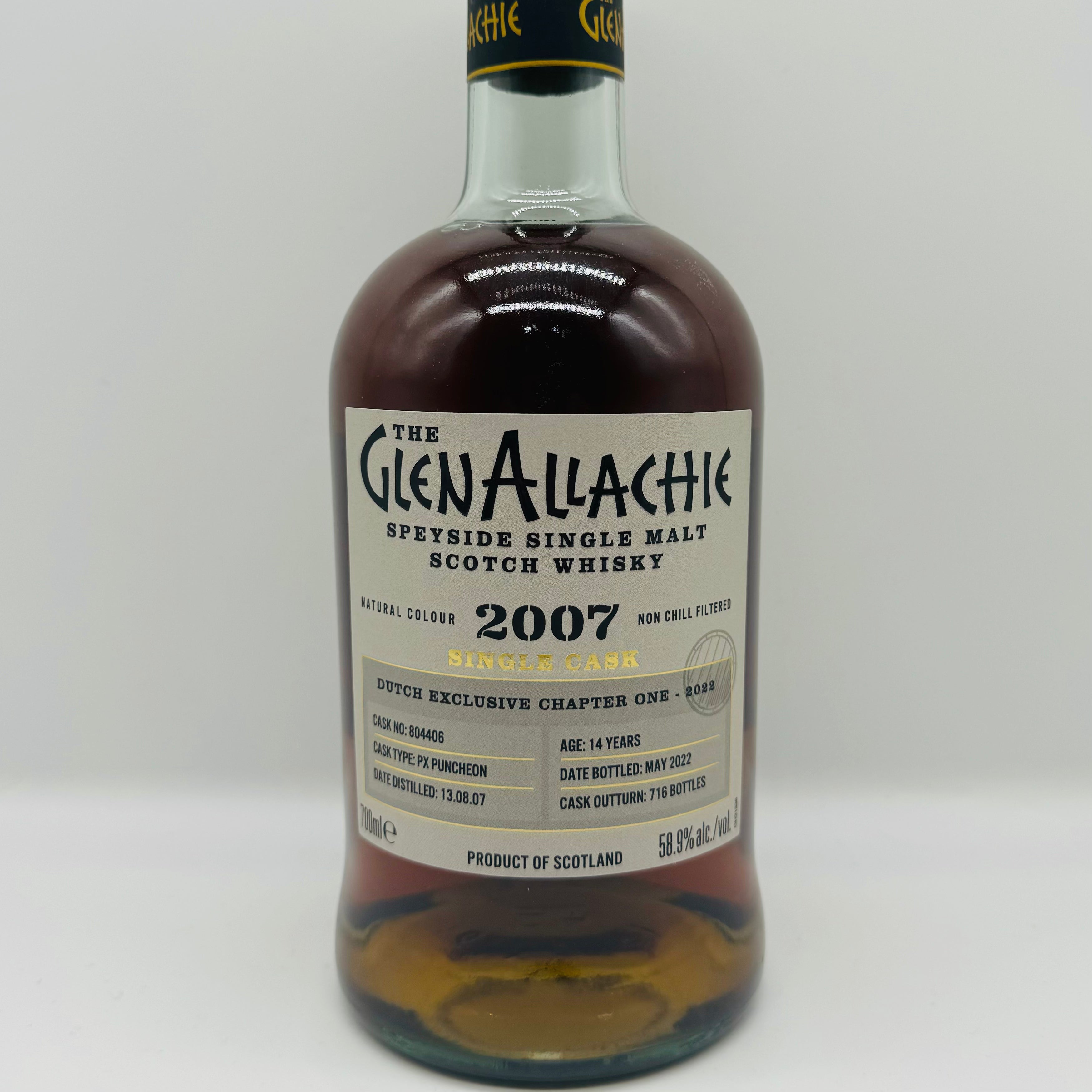 Glenallachie 2007 PX 14y Dutch Exclusive (30ml,58.9%)