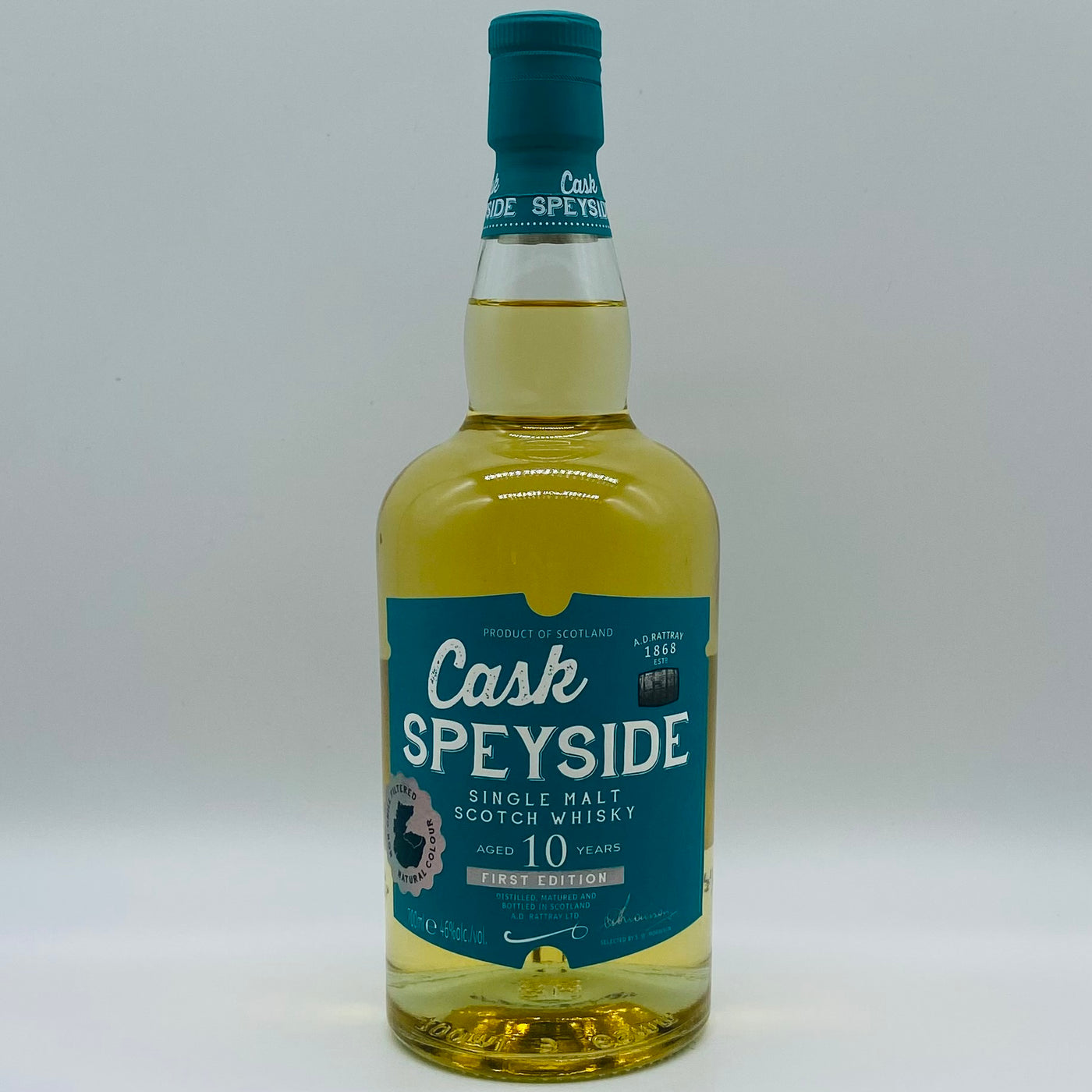 A D Rattray Cask Speyside 10y (30ml,46%)