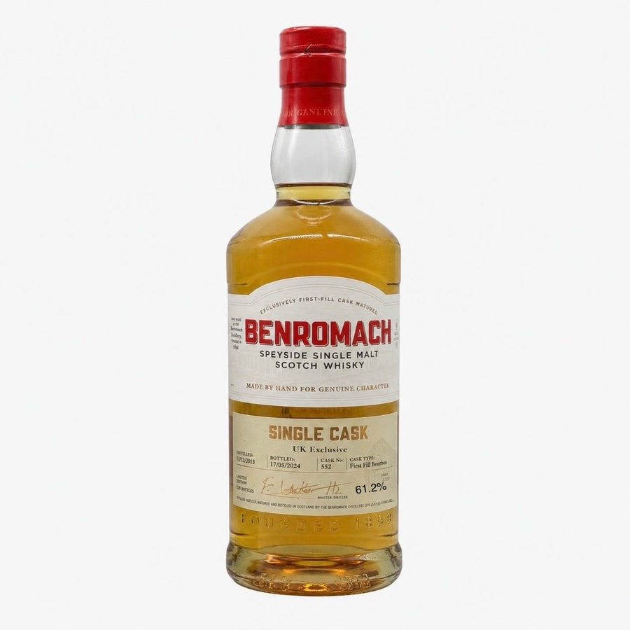 Benromach 10y 2013 Bourbon 61.2% Single Cask U.K Exclusive