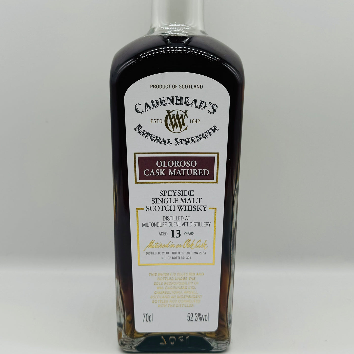 Miltonduff 13y Oloroso Cadenhead's (30ml,52.3%)