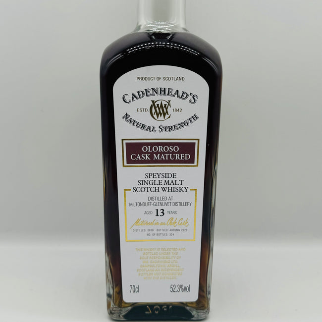 Miltonduff 13y Oloroso Cadenhead's (30ml,52.3%)