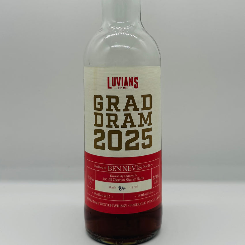 Ben Nevis 2015 Luvians Grad Dram 2025 (30ml,57.1%)