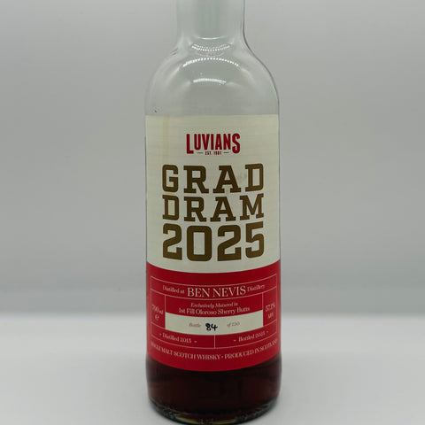 Ben Nevis 2015 Luvians Grad Dram 2025 (30ml,57.1%)