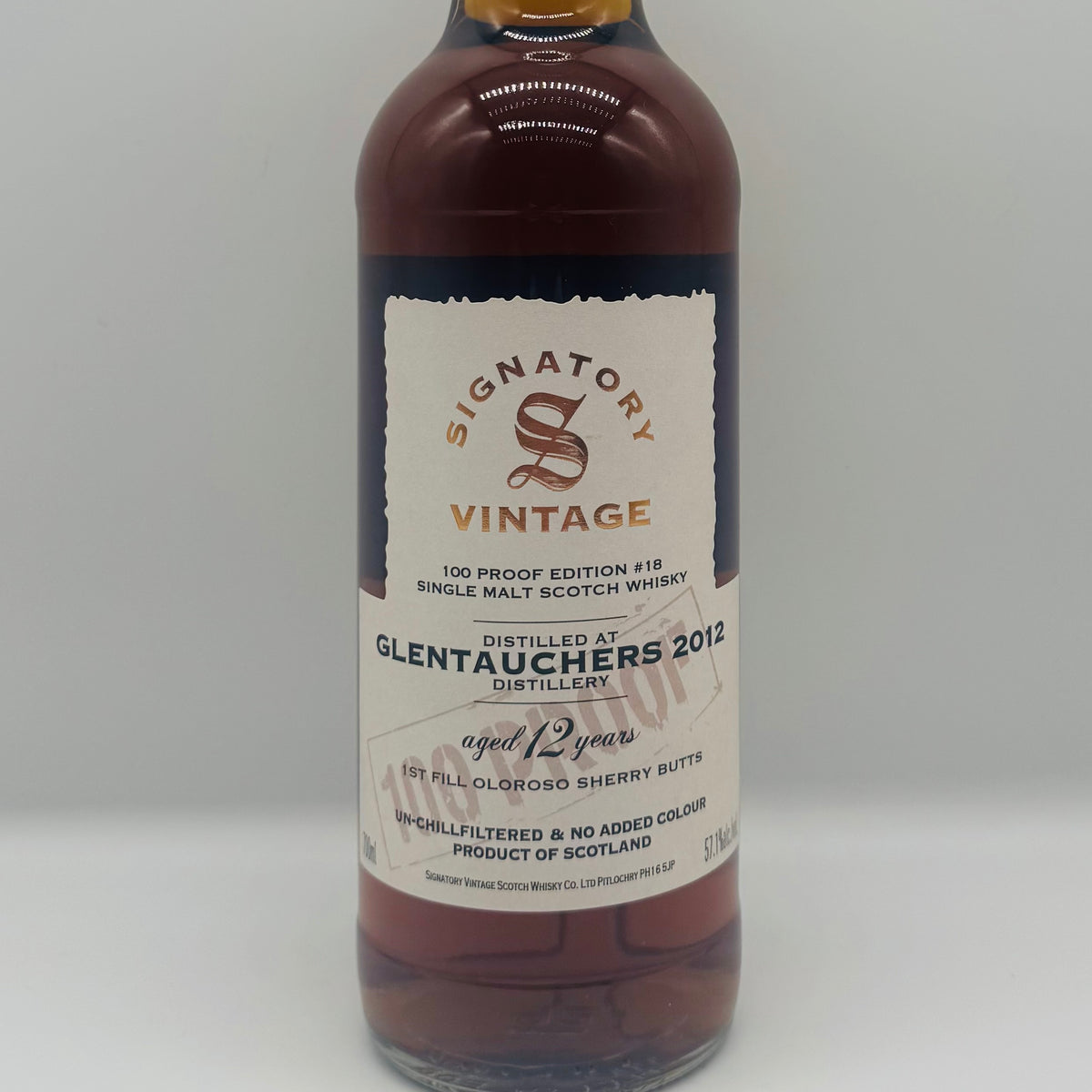 Glentauchers 12y 2012 Oloroso Signatory Vintage (30ml,57.1%)
