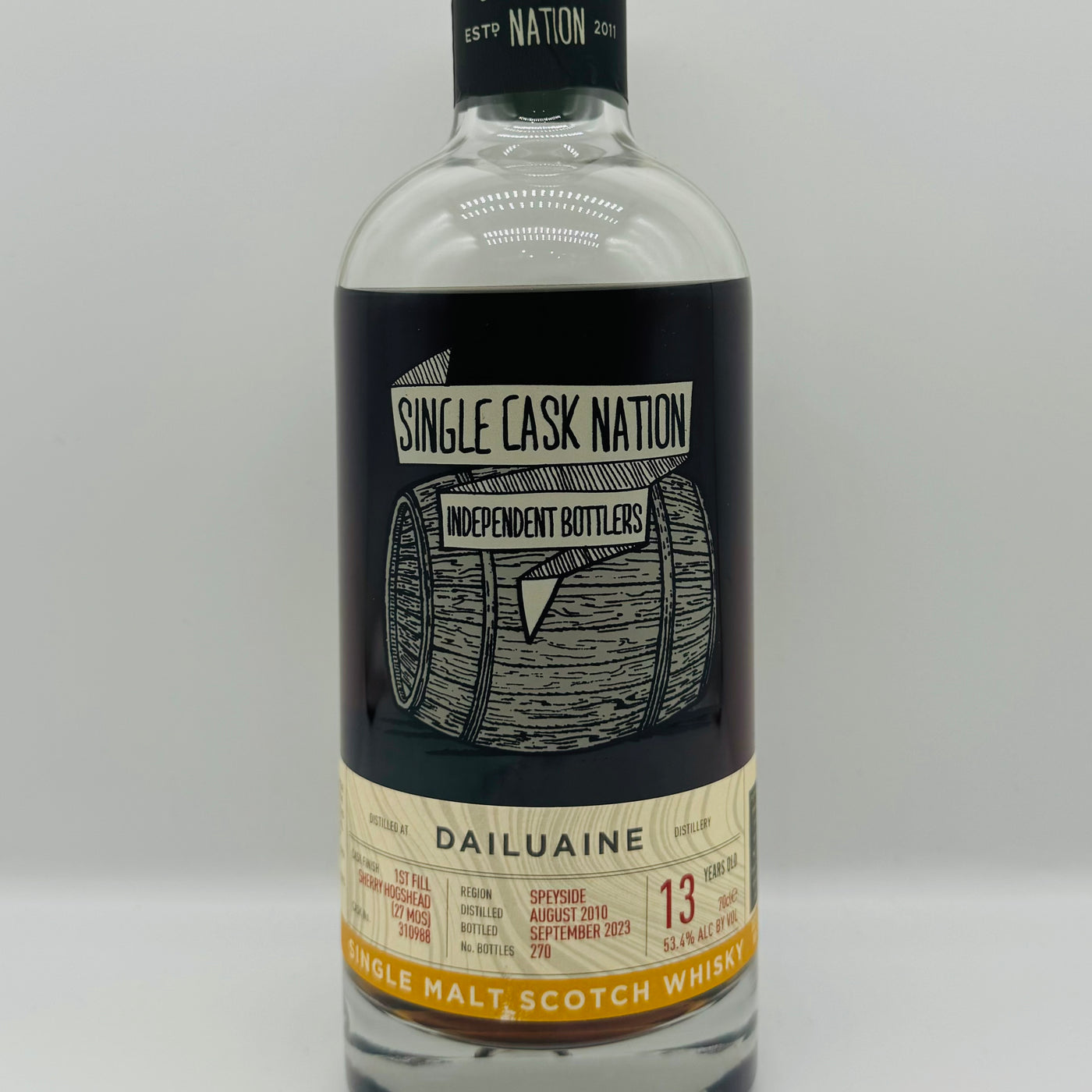 Dailuaine 13y Single cask nation (30ml,53.4%)