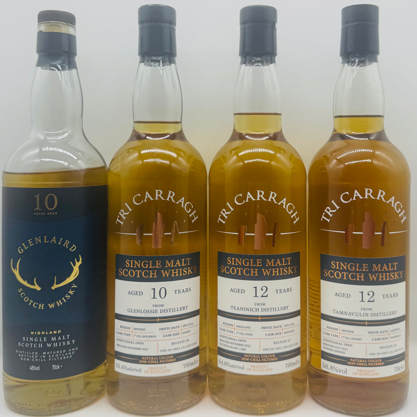 Tri Carragh Tasting Set (4x30ml)