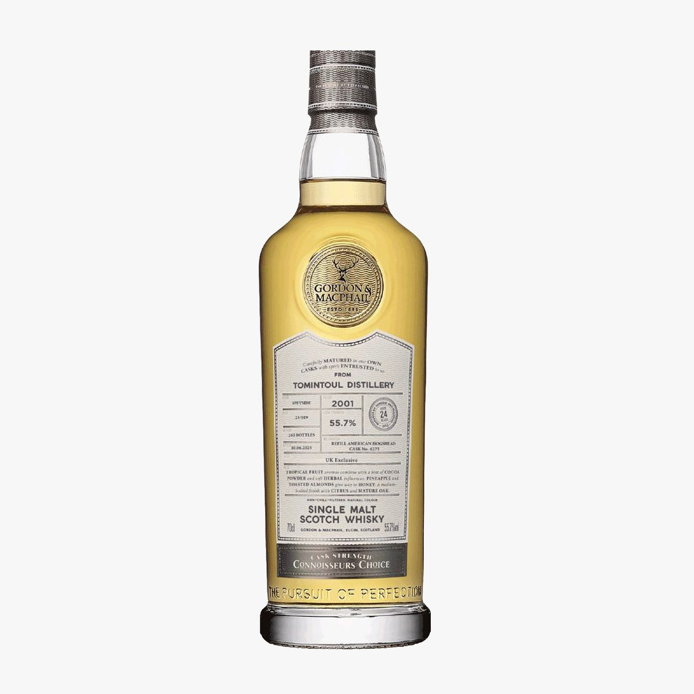 Tomintoul 24y 2001 Bourbon 55.7% Connoisseurs Choice