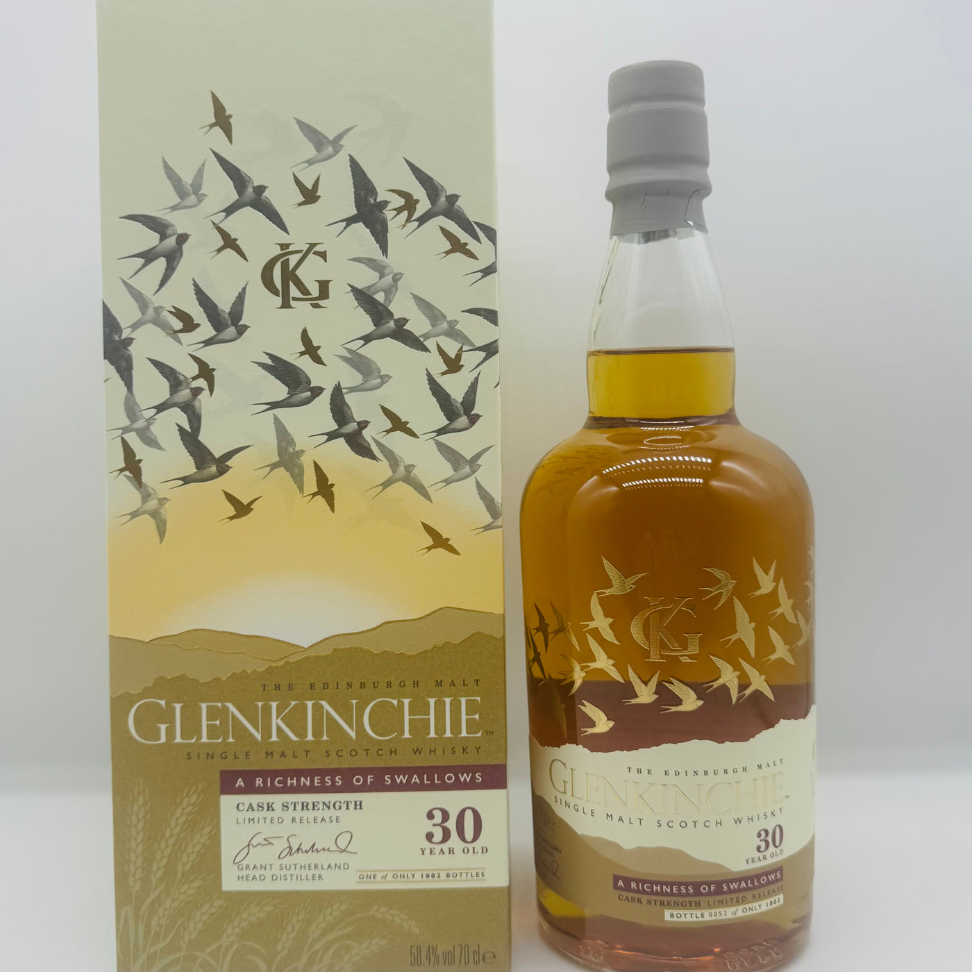Glenkinchie 30y A Richness of Swallows (30ml,58.4%)