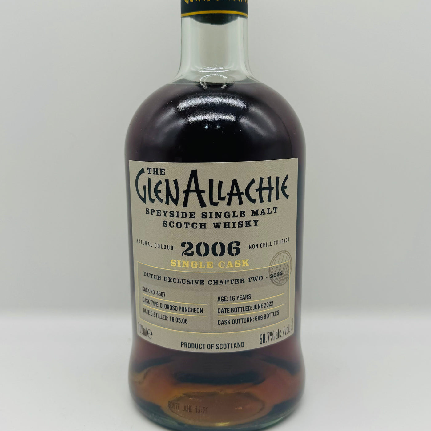 Glenallachie 2006 Oloroso 16y Dutch Exclusive (30ml,58.7%)