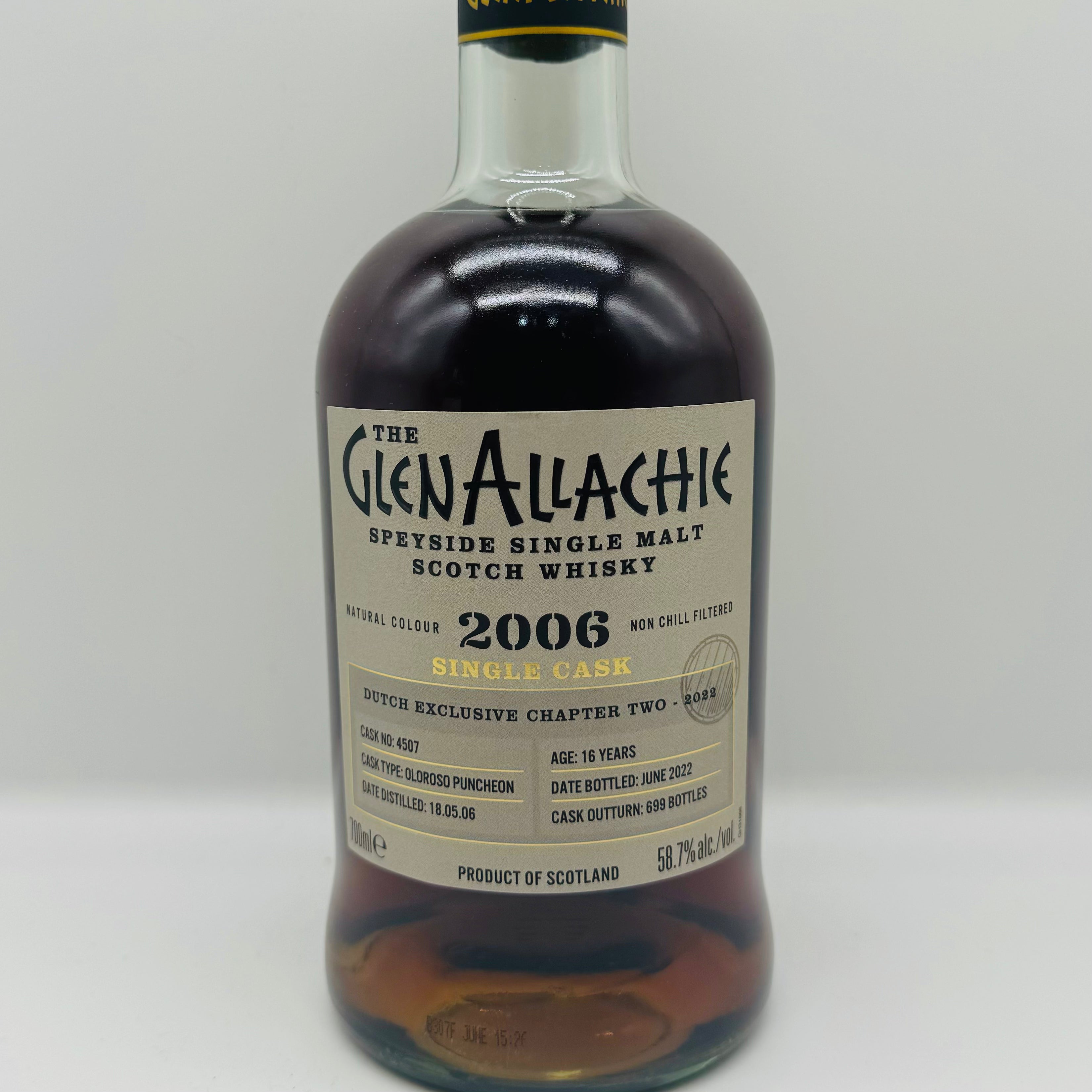 Glenallachie 2006 Oloroso 16y Dutch Exclusive (30ml,58.7%)