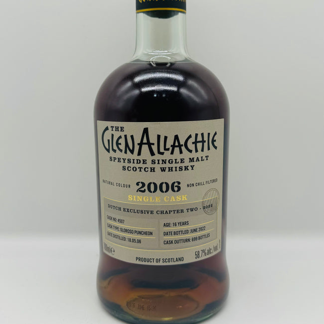 Glenallachie 2006 Oloroso 16y Dutch Exclusive (30ml,58.7%)