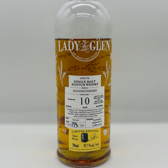 Mannochmore 10y 2014 Bourbon Cask Lady of the Glen (30ml,59.7%)