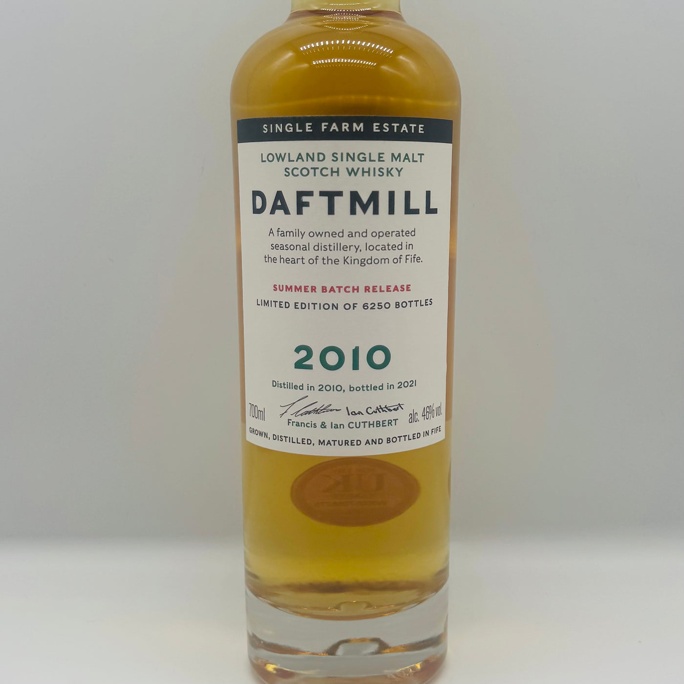Daftmill 2010 Summer Batch Release (30ml,46%)