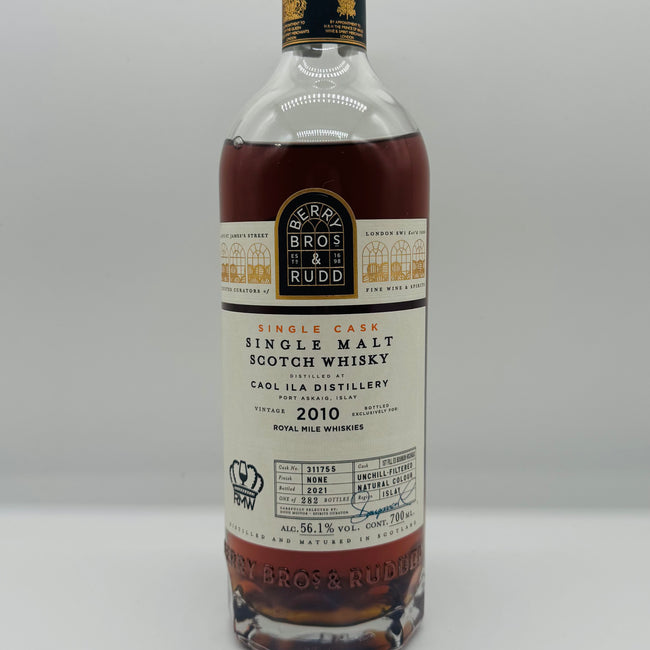 Caol Ila 2010 Berry Bros 2021 (30ml,56.1%)
