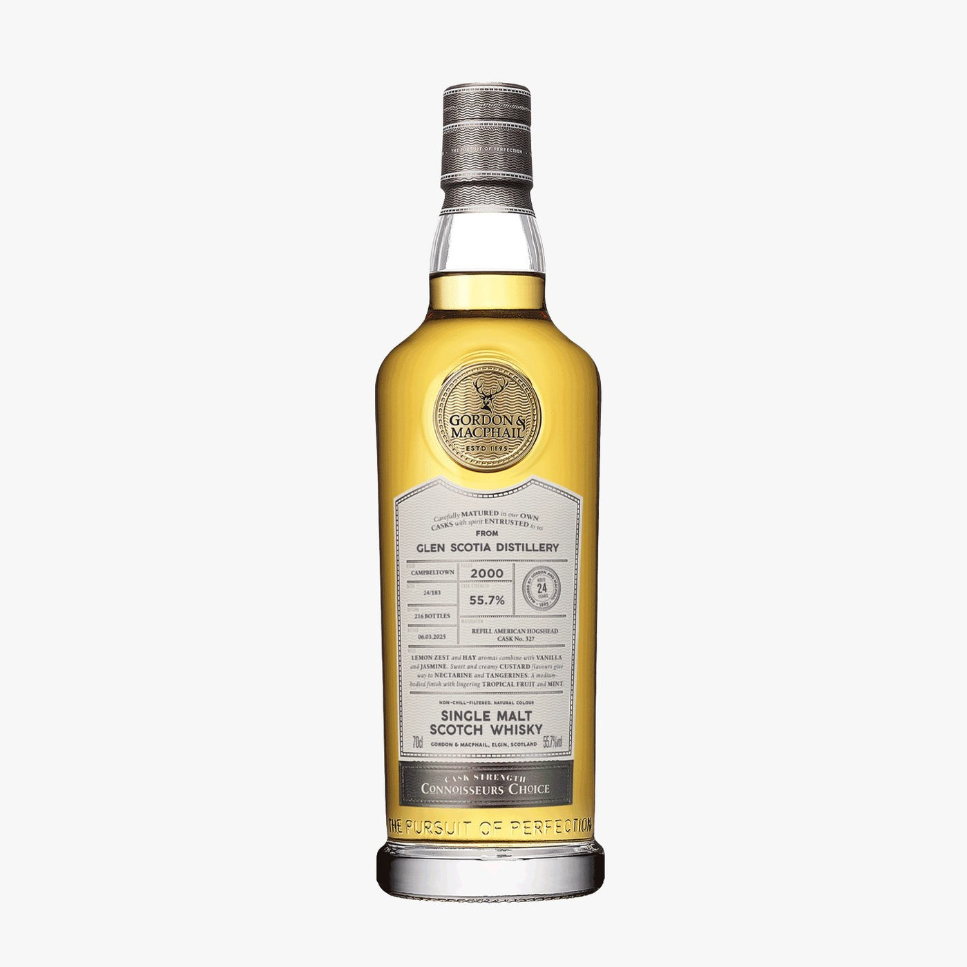 Glen Scotia 24y 2000 Refill Bourbon 55.7% Connoisseurs Choice