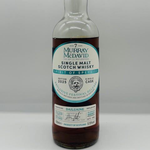 Dailuaine 7y Spirit of Speyside 2025 Murray McDavid (30ml,57.8%)