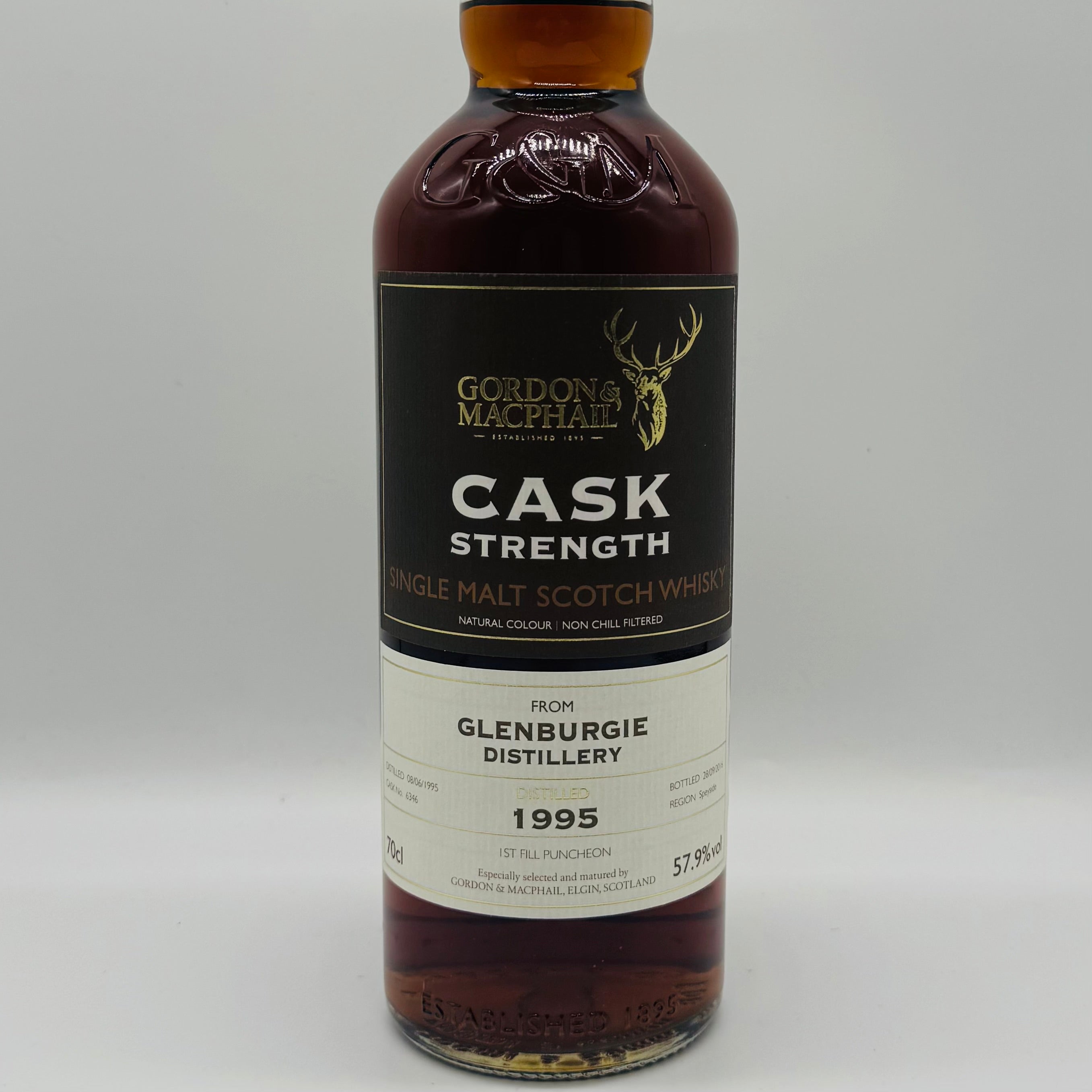Glenburgie 1995 G&M Cask Strength (30ml,57.9%)