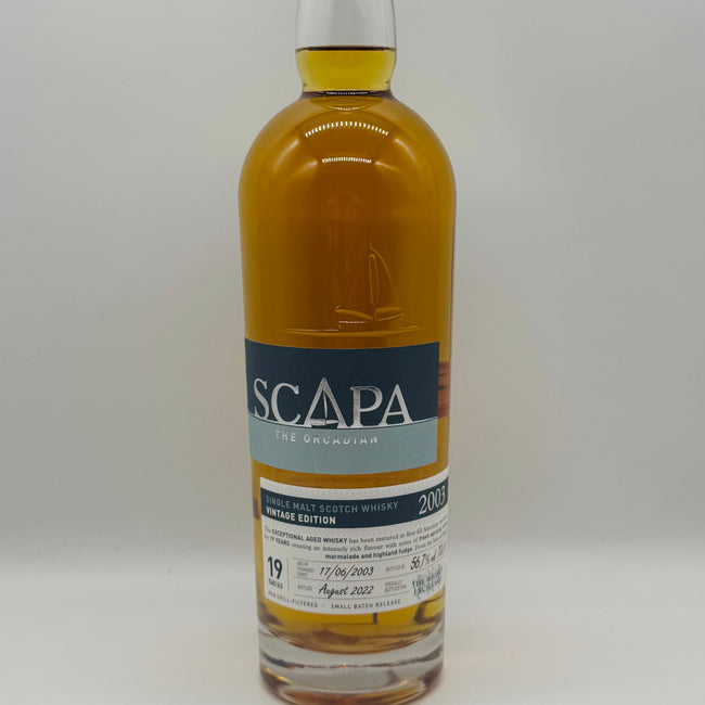 Scapa 19y Bourbon Cask The Whisky Exchange (30ml,56.7%)