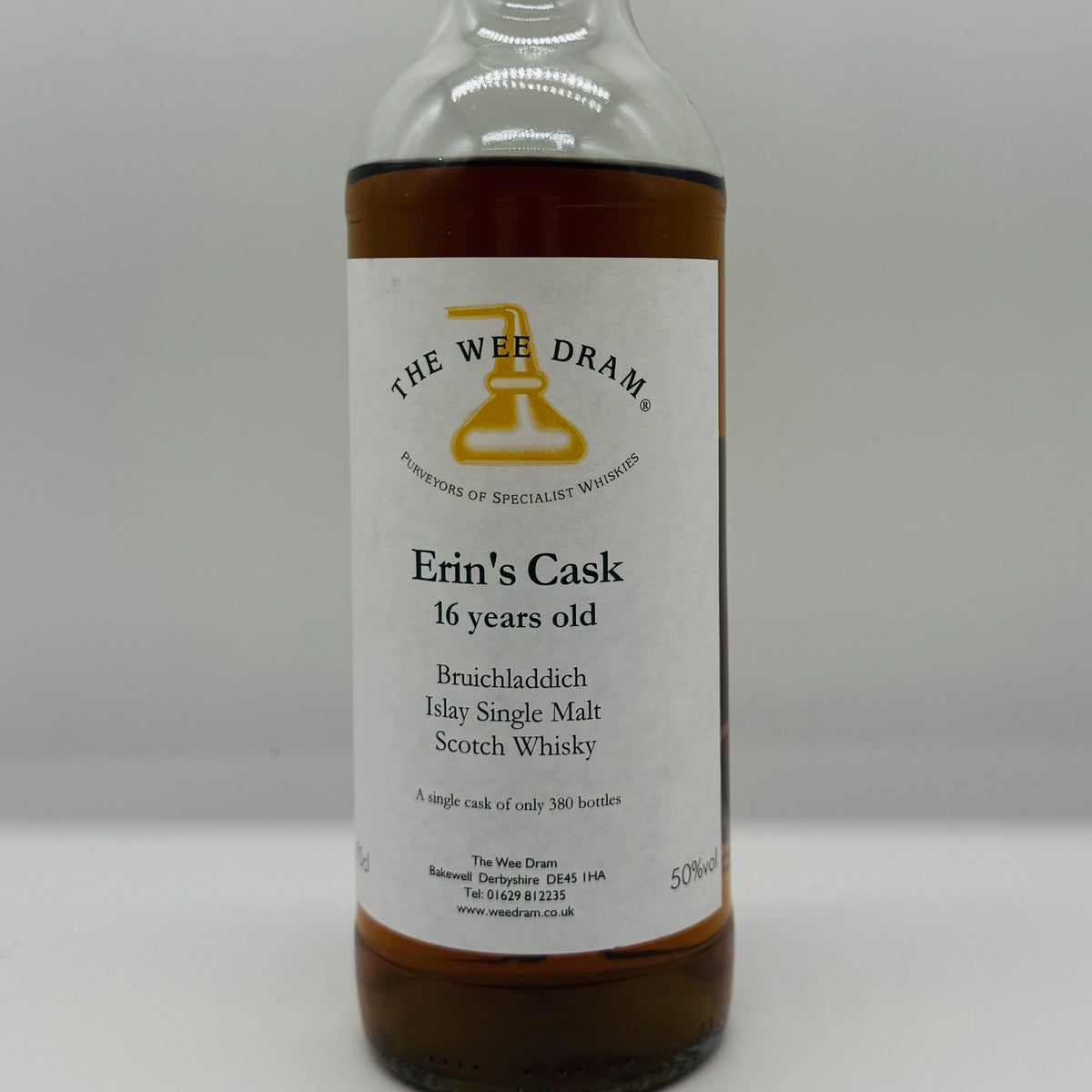 Bruichladdich 16y Erins Cask The Wee Dram (30ml,50%)