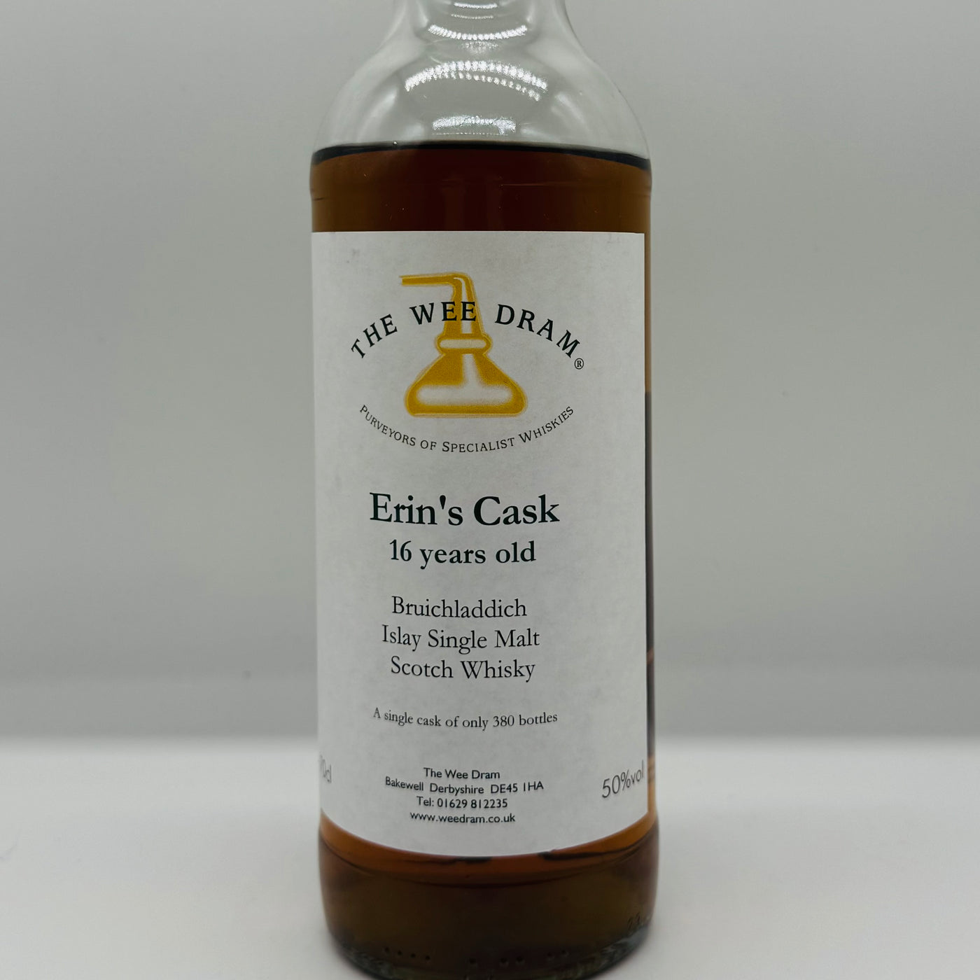 Bruichladdich 16y Erins Cask The Wee Dram (30ml,50%)