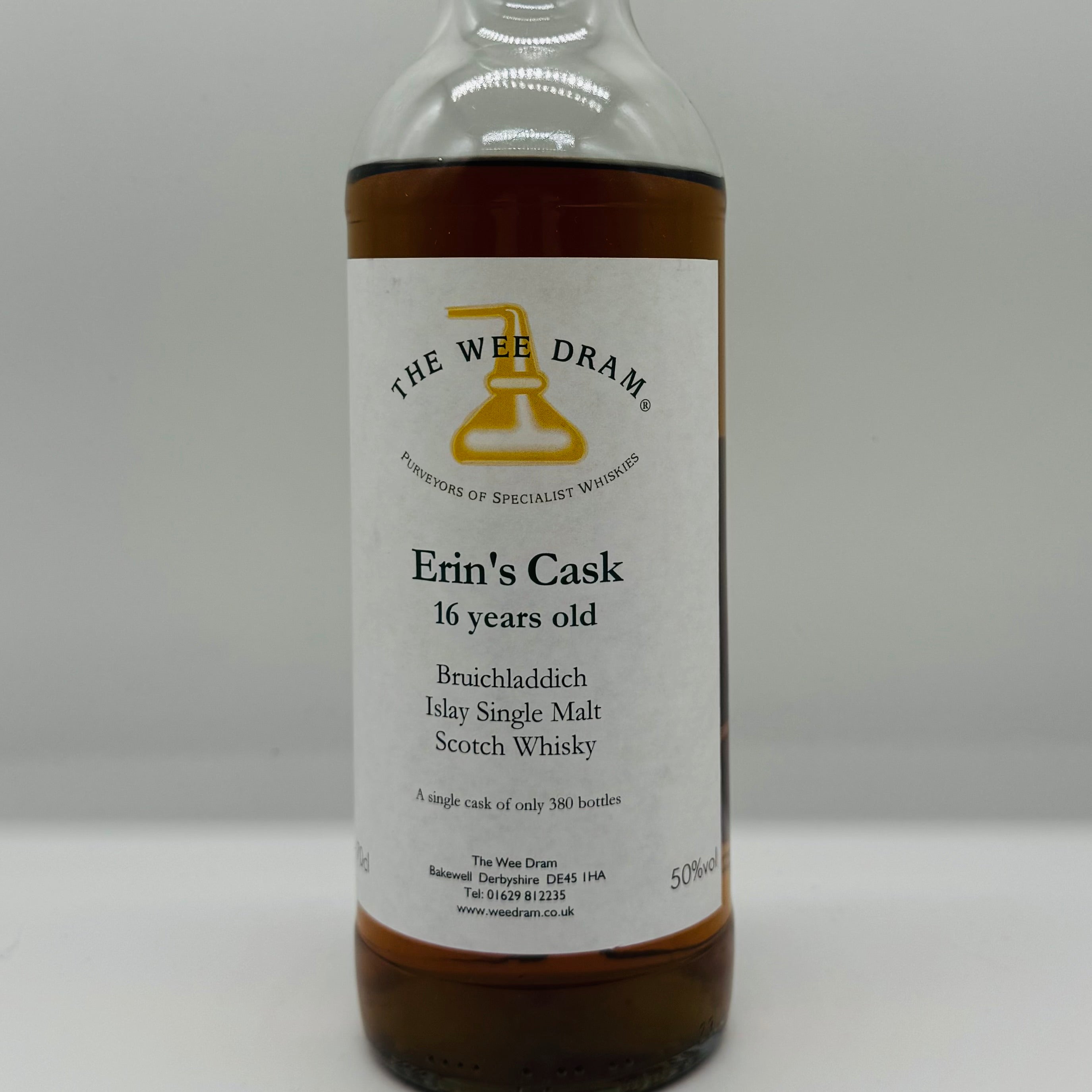 Bruichladdich 16y Erins Cask The Wee Dram (30ml,50%)