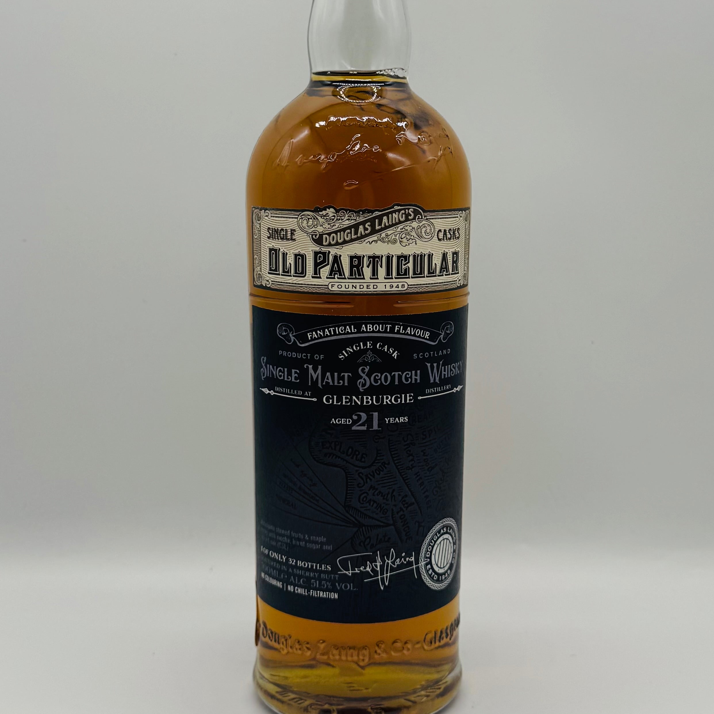 Glenburgie 21y Sherry Cask Old Particular (30ml,51.5%)