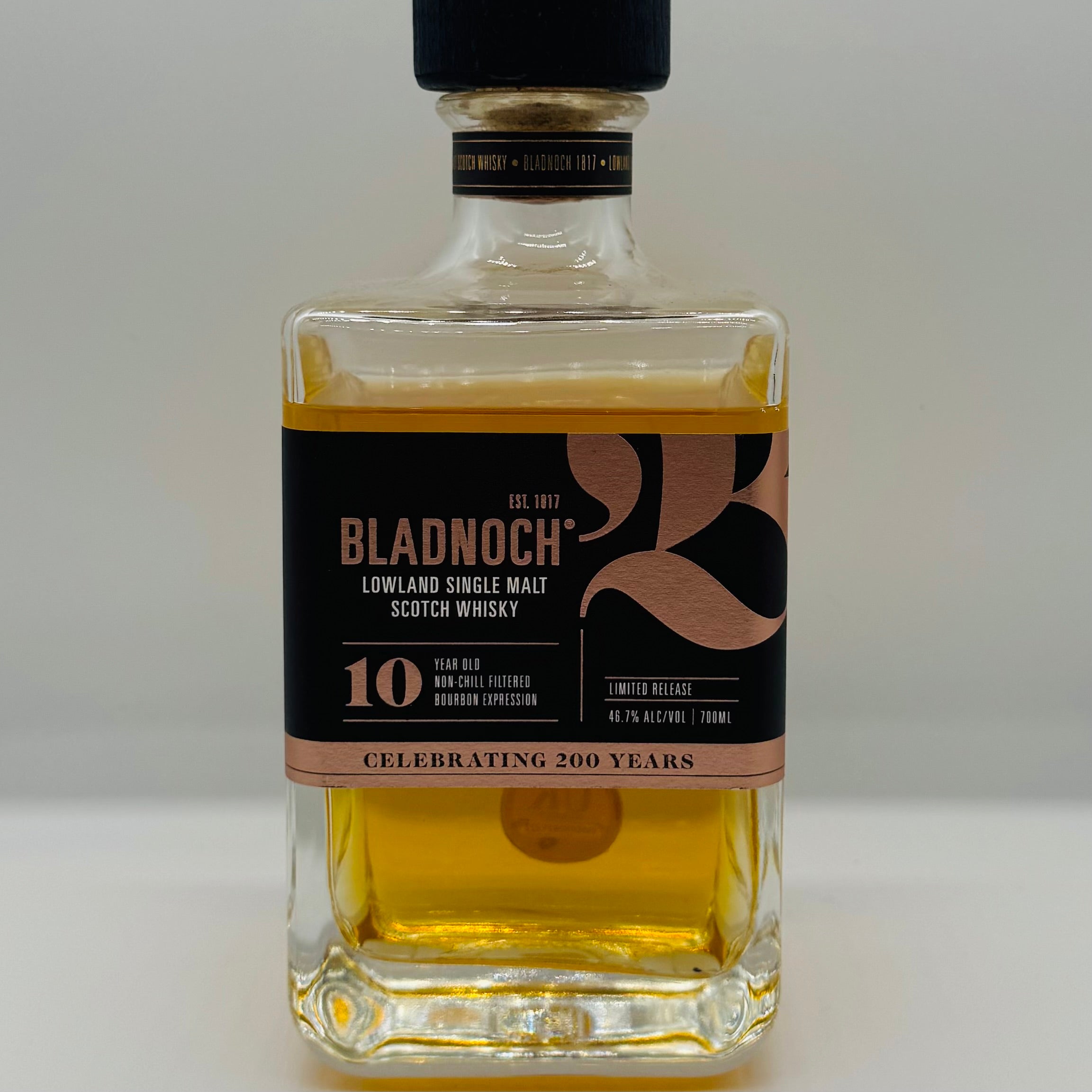 Bladnoch 10y 200th anniversary bottling (30ml,46.7%)