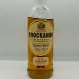 Knockando Distilled 1986 bottled 1998 (30ml,43%)