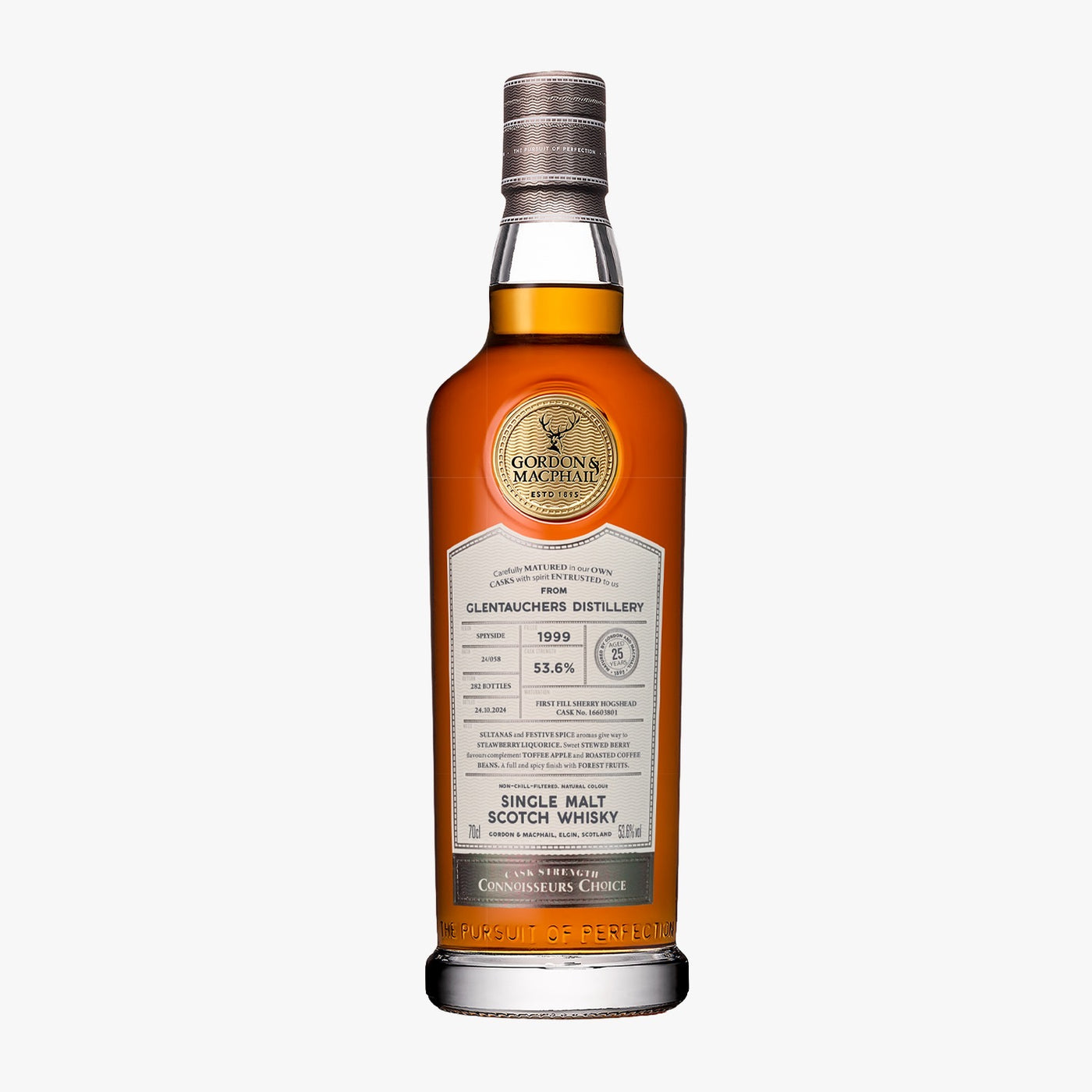 Glentauchers 25y 1999 Sherry 53.6% Connoisseurs Choice