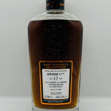 Signatory vintage 17y Secret Speyside (M) Cask 17 (30ml,56.8%)