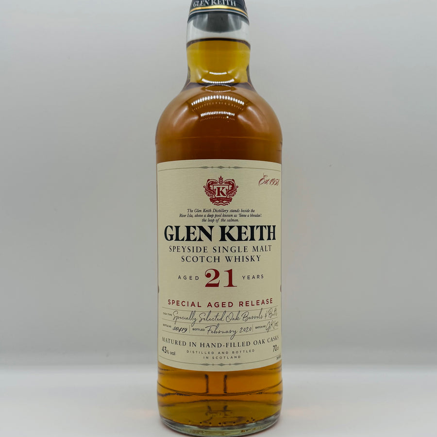 Glen Keith 21y Bottled 2020 (30ml,43%)