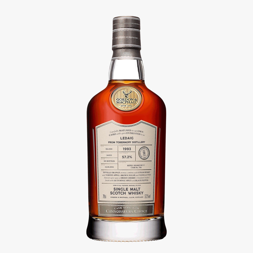 Ledaig 30y 1993 Refill Sherry 57.2% Connoisseurs Choice