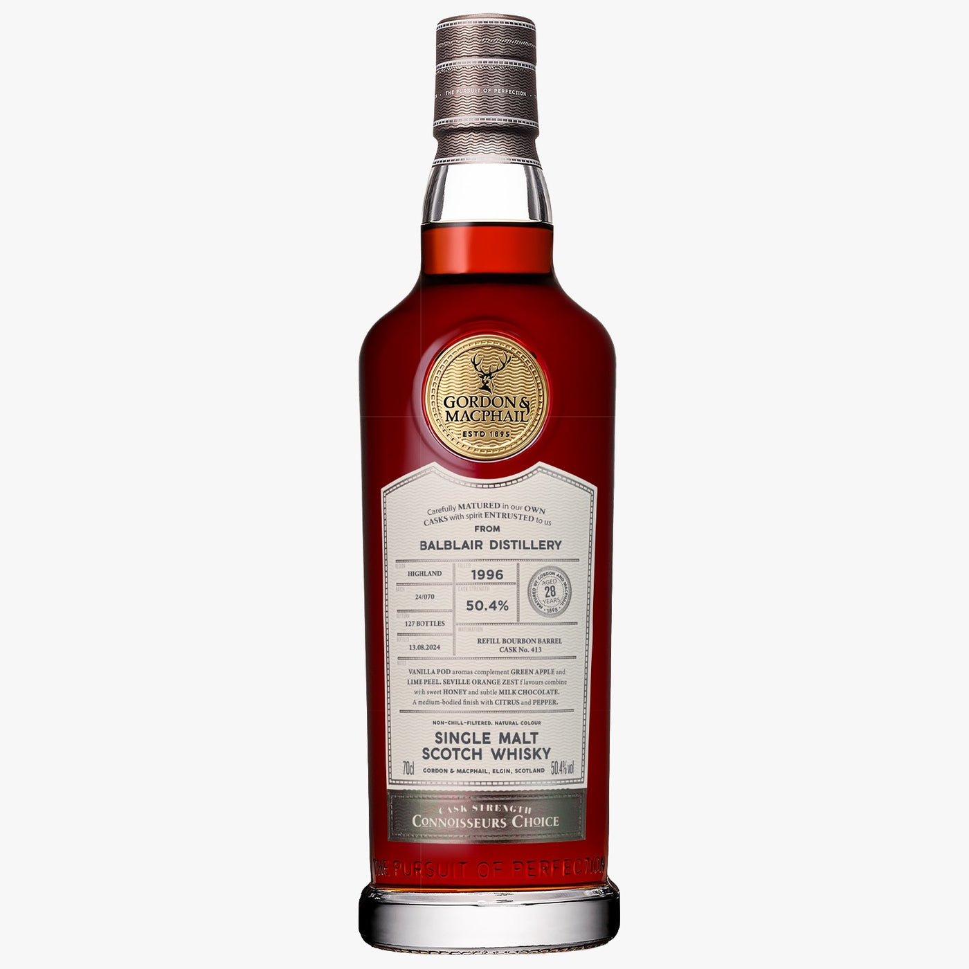 Balblair 28y 1996 Refill Bourbon Connoisseurs Choice 50.4%