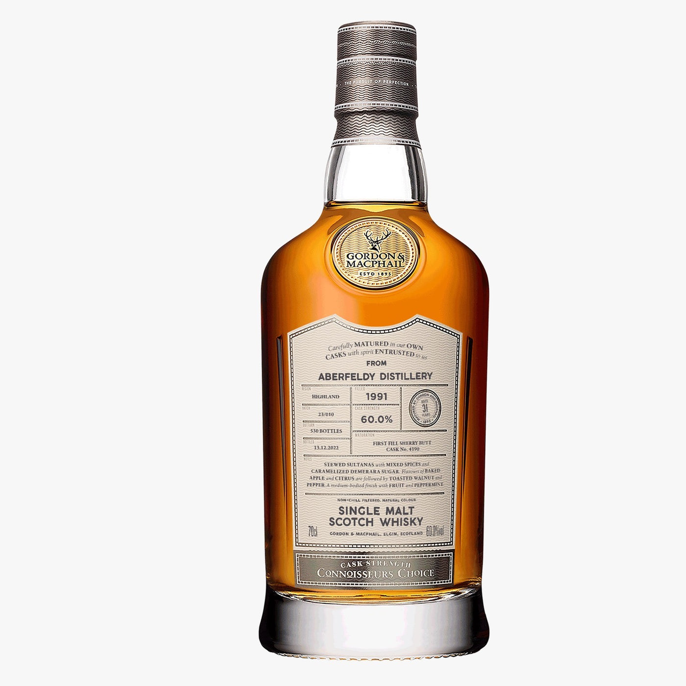 Aberfeldy 31y 1991 Sherry 60% Connoisseurs Choice