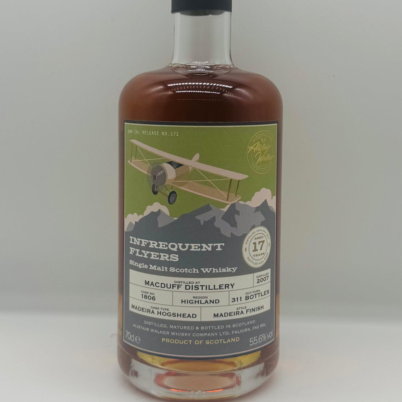 Macduff 17y 2007 Madeira Infrequent Flyers (30ml,55.6%)