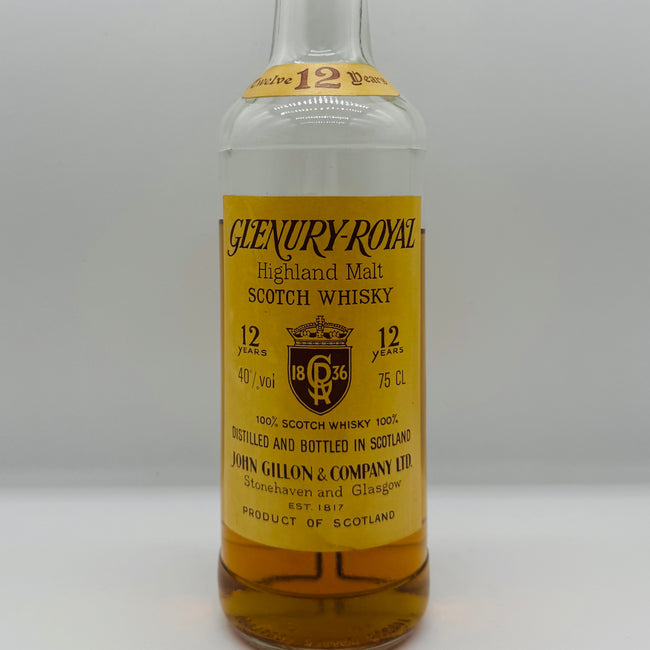 Glenury Royal 12y Bottled 1980's (30ml,40%)