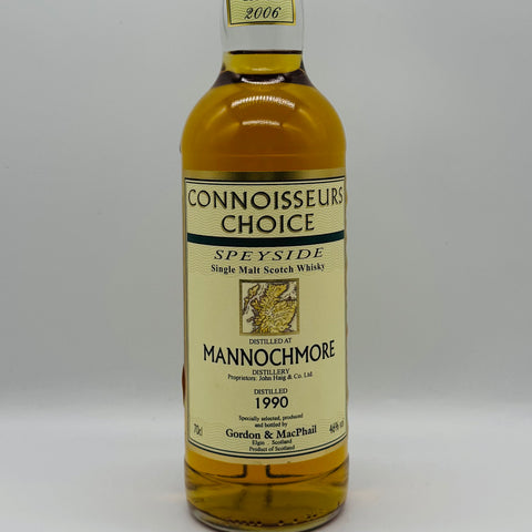Mannochmore 1990 bottled 2006 Connoisseurs Choice (30ml,46%)