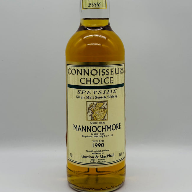 Mannochmore 1990 bottled 2006 Connoisseurs Choice (30ml,46%)