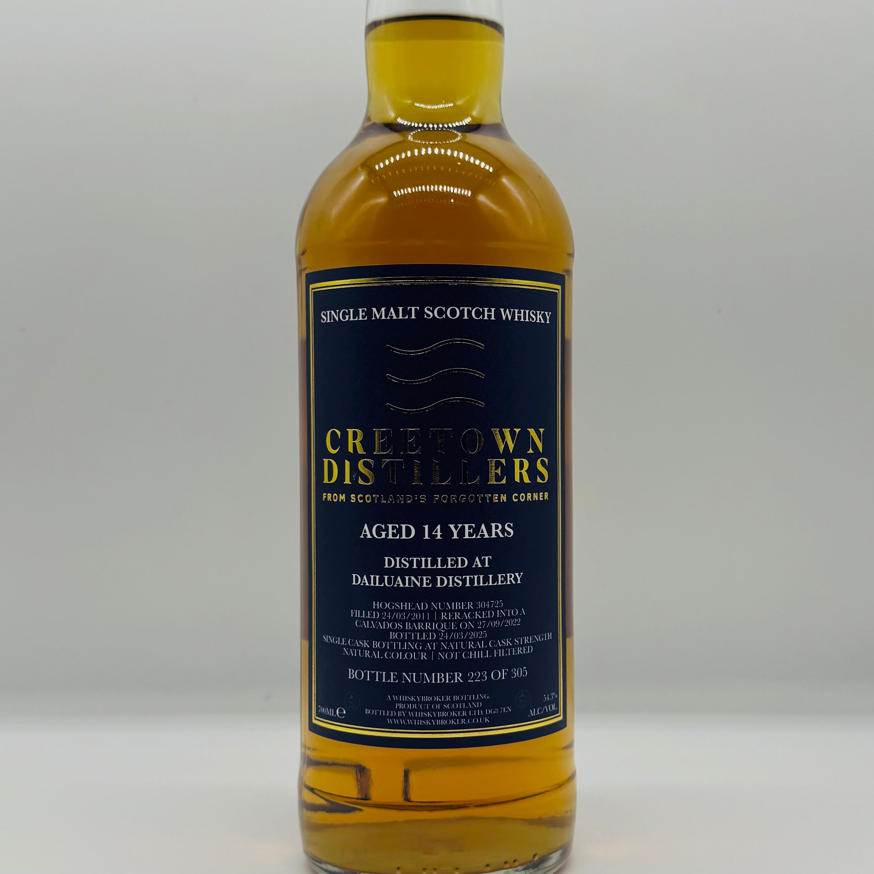 Dailuaine 14y Calvados Creetown Distillers (30ml,54.3%)