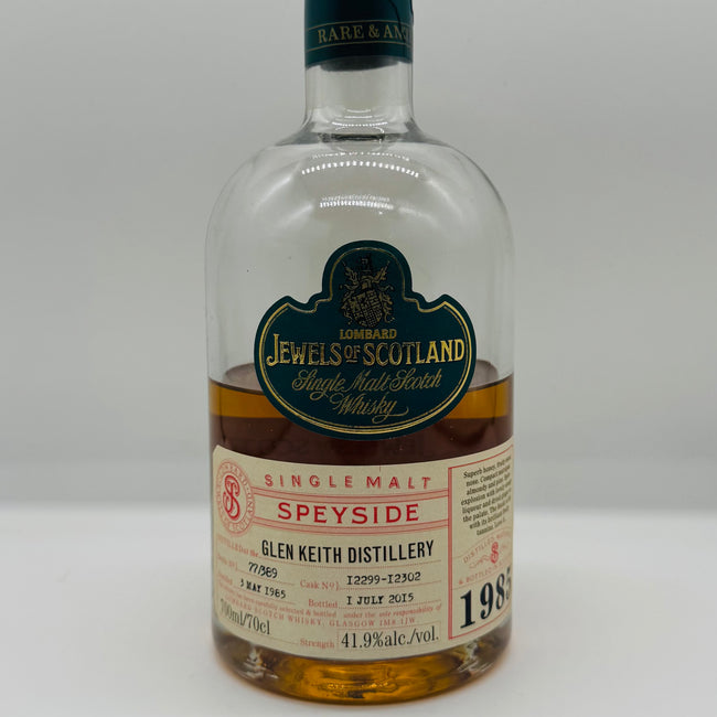 Glen Keith 30y 1985 Jewels of Scotland (30ml,41.9%)