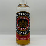 Dufftown 8y Pure Malt bottled 1970's (30ml,40%)