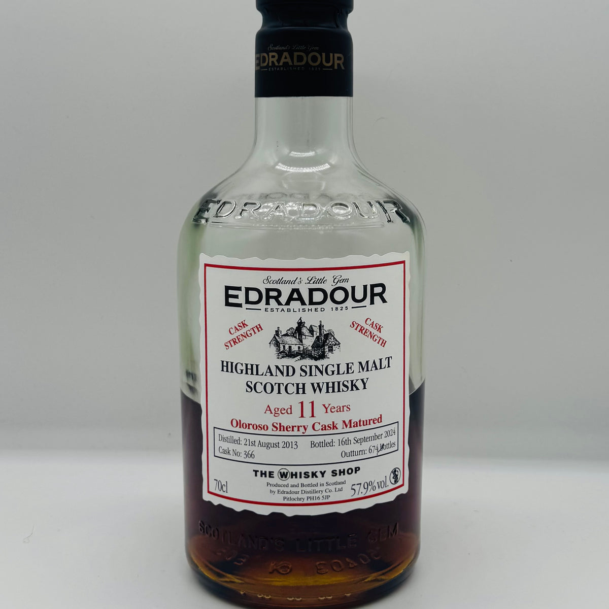 Edradour 11y 2013 Oloroso Cask The Whisky Shop (30ml,57.9%)