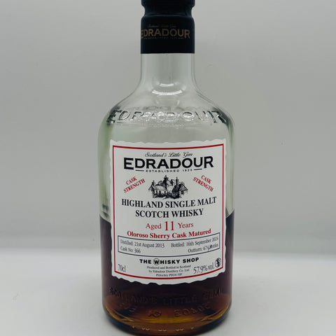 Edradour 11y 2013 Oloroso Cask The Whisky Shop (30ml,57.9%)