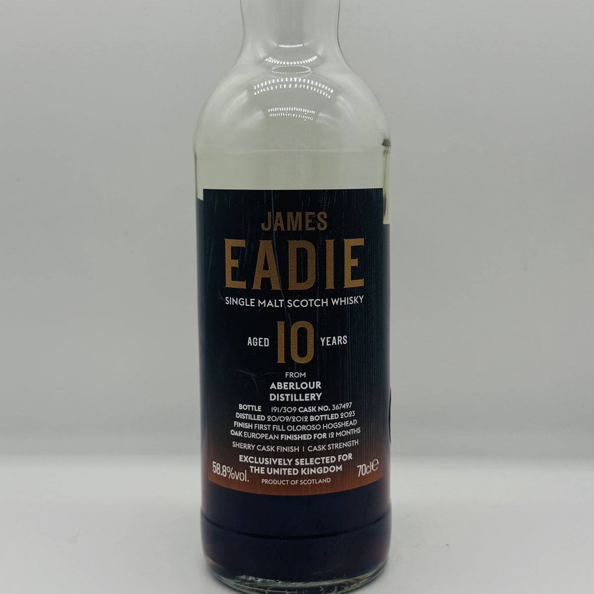 Aberlour 10y 2012 Oloroso James Eadie (30ml,58.8%)