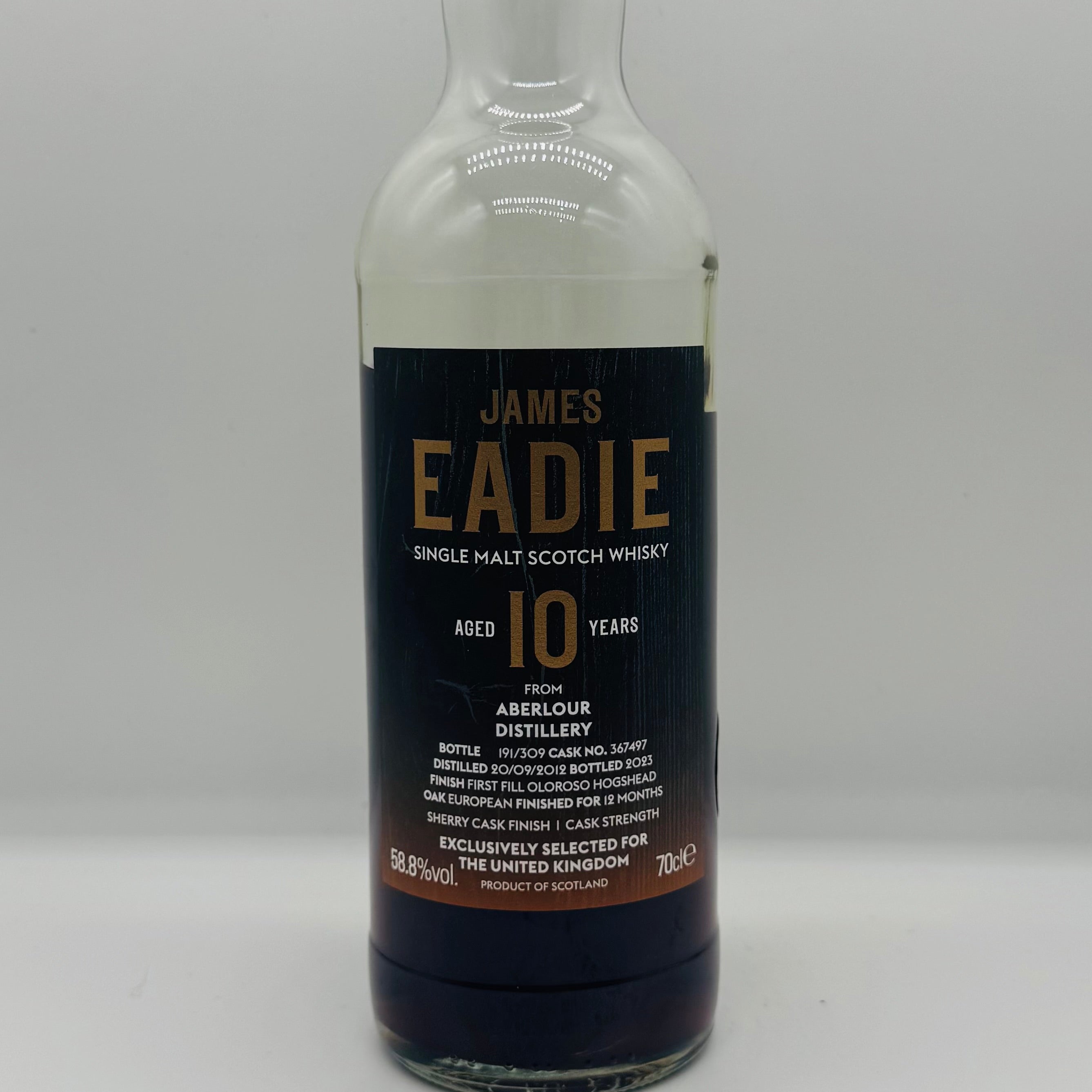 Aberlour 10y 2012 OlorosoJames Eadie (30ml,58.8%)