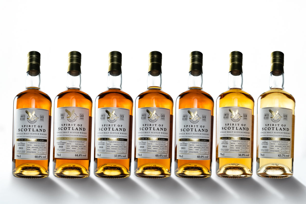 Spirit of Scotland 7 Dram Tasting 30th October (7x25ml)
