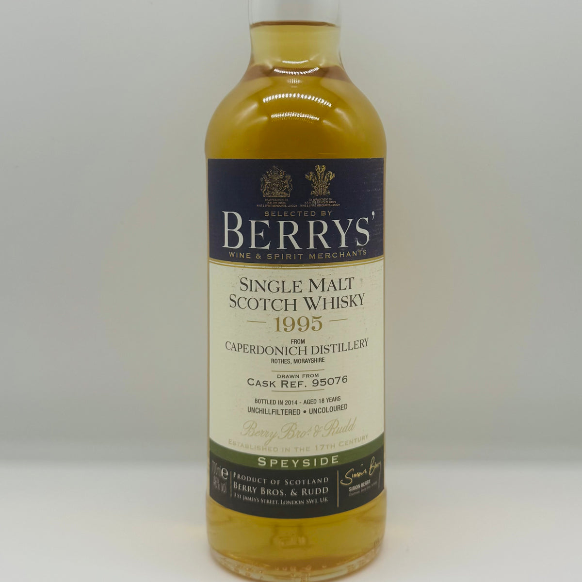 Caperdonich 1995 18y Berry’s (30ml,46%)